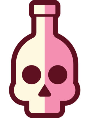Elements Skull logo template 04