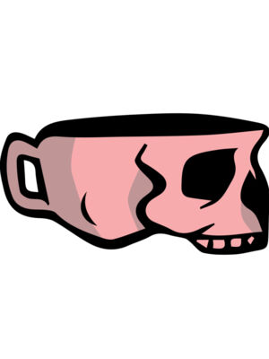 Elements Skull logo template 05