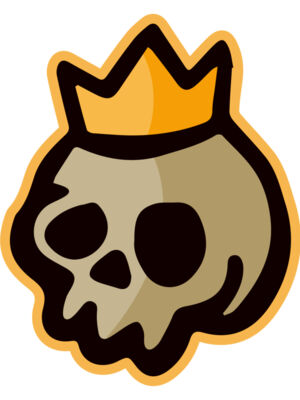 Elements Skulls logo template 12