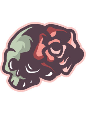 Elements Skulls logo template 154