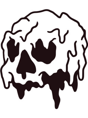 Elements Skulls logo template 163