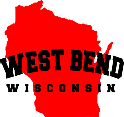 WEST BEND WISCONSIN WITH STATE