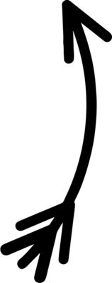 Left curved arrow 