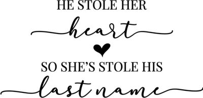 He stole her heart she stole his