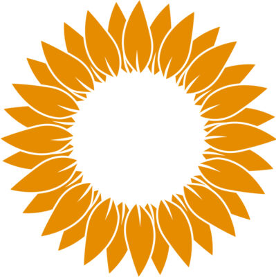 Sunflower monogram 01