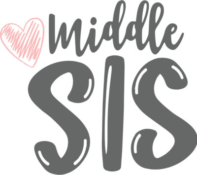 Middle Sis SVG