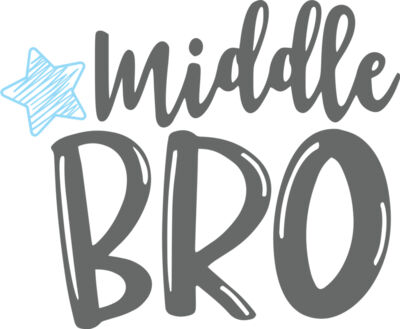 Middle Bro SVG