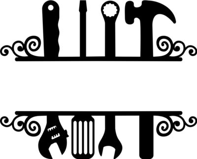 tools split monogram