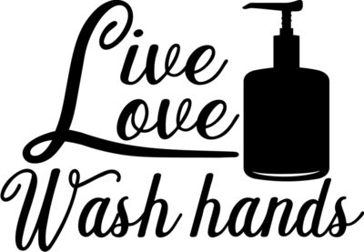 live love wash hands