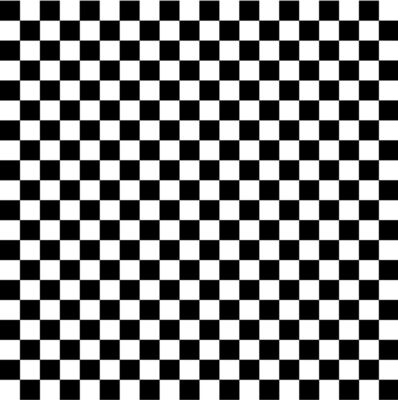 checkered with white bg