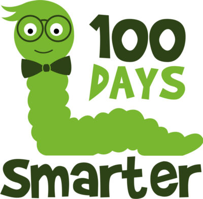 100 Days Smarter Svg Boy