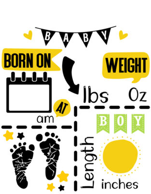 baby feet chart no boxes am boy
